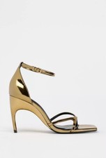 Zara metallic heels for sale  SMETHWICK