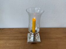 Silberner kerzenhalter glas gebraucht kaufen  Bernau a.Chiemsee