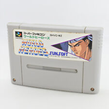 Cartucho Super Famicom WORLD HEROES somente Nintendo sfc comprar usado  Enviando para Brazil