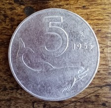 5 lire 1955 usato 5 lire 1955 usato Forli