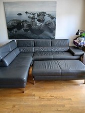 Leder ecksofa federkern gebraucht kaufen  Friedrichsdorf
