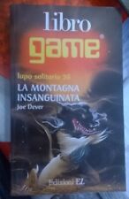 Librogame e.l. montagna usato  Italia