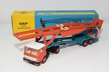 B71 1:50 LION CAR TOYS 50 DAF 2600 REBOQUE DE CAMINHÃO TRANSPORTADOR DE CARRO TRANSPORTADOR AUTOMÁTICO QUASE PERFEITO comprar usado  Enviando para Brazil