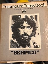 De colección. Paramount Press Book & Merchandising Manual “SERPICO”-Pacino, película fotográfica, 1973 segunda mano  Embacar hacia Mexico