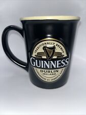 Caneca Guinness com logotipo em relevo tradicional Dublin Irlanda comprar usado  Enviando para Brazil