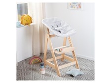 roba 2-in-1 Treppenhochstuhl »Born Up Zickzack«, mit Sitzverkleinerer Baby Stuhl gebraucht kaufen  Schwalmstadt