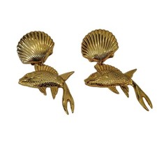 Gold toned dangle for sale  West Columbia