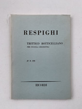 Noten respighi trittico gebraucht kaufen  Berlin