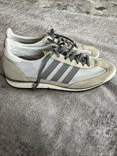 Adidas white grey for sale  LIVERPOOL