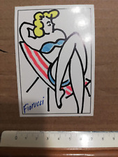 Adesivo fiorucci pin usato  Roma