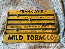 Vintage franklyns tobacco for sale  BRISTOL