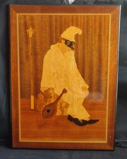 Vintage wood marquetry for sale  OKEHAMPTON