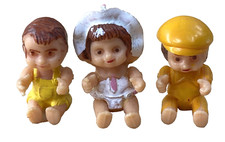 Bonecas de celulóide raras miniatura casa de bonecas bonecos boné bebê menina menino criança 1" comprar usado  Enviando para Brazil