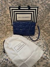 Lulu guinness blue for sale  TWICKENHAM