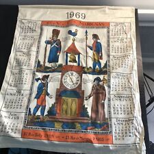 Ancien calendrier tissu d'occasion  Hem