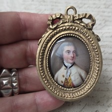 Portrait miniature daté d'occasion Portrait miniature daté d'occasion  Nantes-