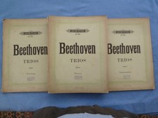 Beethoven trios piano for sale  PERSHORE