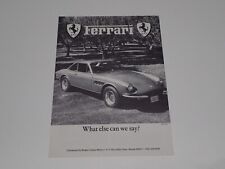 Ferrari 330 gtc usato  Bussoleno