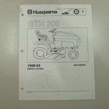 Oem husqvarna gth200 for sale  Westmoreland
