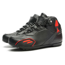 Botas de motocicleta de couro impermeáveis VELOCIDADE lanchas masculinas antiderrapantes sapatos de bicicleta comprar usado  Enviando para Brazil
