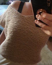 Handgestrickter pullunder dame gebraucht kaufen  Maintal