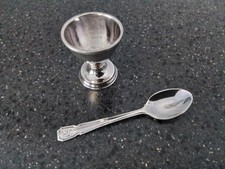 Christening silver egg for sale  SEAFORD