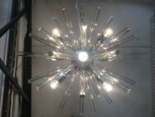 Lampadario sputnik vetro usato  Rosa