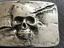 Buckle schnalle totenkopf gebraucht kaufen Buckle schnalle totenkopf gebraucht kaufen  Hamburg