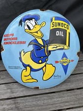 Vintage sunoco oil for sale  WELWYN