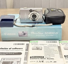 Câmera Digital ELPH Canon PowerShot SD800 Is Pacote de 7.1MP com Caixa Perfeita! comprar usado  Enviando para Brazil