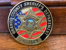 Challenge coin orange for sale  Anaheim
