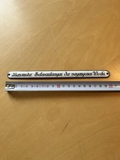 Emailschild gebraucht kaufen  Leipzig