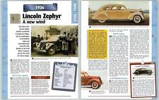 Lincoln zephyr 1930 for sale  SLEAFORD