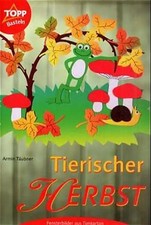 Tierischer herbst fensterbilde gebraucht kaufen  Berlin