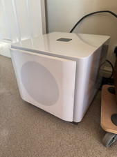 Rel subwoofer white for sale  LONDON
