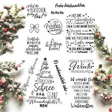Weihnachten stempelset transpa gebraucht kaufen  Eberdingen