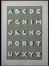 Alphabet art deco d'occasion Alphabet art deco d'occasion  Rennes-