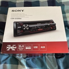 Sony cdx g1200u for sale  COLCHESTER