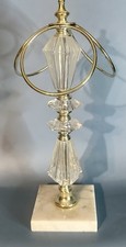 Antigo Hollywood Regency MCM pia de cozinha e banho suporte de toalha de mesa mármore, usado comprar usado  Enviando para Brazil