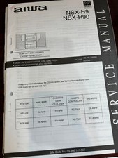 Manual de serviço de reparo AIWA NSX-H9 NSX-H90 RX-NH9 RX-NH90 **ORIGINAL** comprar usado  Enviando para Brazil