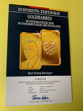 Gold barren 999er gebraucht kaufen  Hannover