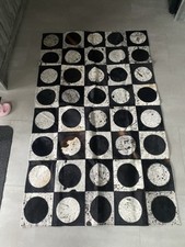 Handmade patchwork cowhide for sale  GLOUCESTER
