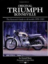 Original triumph bonneville for sale  Montgomery