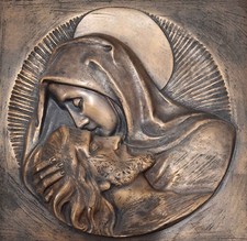 Relief wandrelief pieta gebraucht kaufen  Dresden