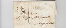 1845 pontificio lettera usato  Bagnacavallo