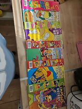 Vintage simpsons comics for sale  NEWCASTLE