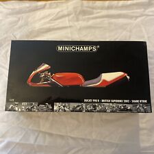 Signed minichamps 122 for sale  IPSWICH