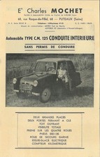 Catalogue brochure mochet d'occasion  Besançon