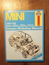 Mini haynes manual for sale  SOUTH BRENT