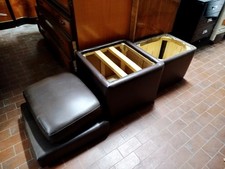 Coppia poltrone pouf usato  Perugia
